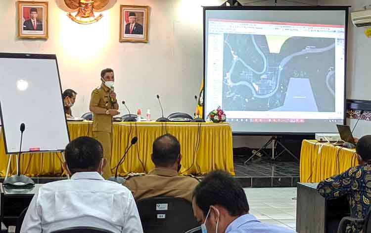 Pemkab Kotim Kerja Sama dengan Investor untuk Buat Jalan Penghubung Antardesa
