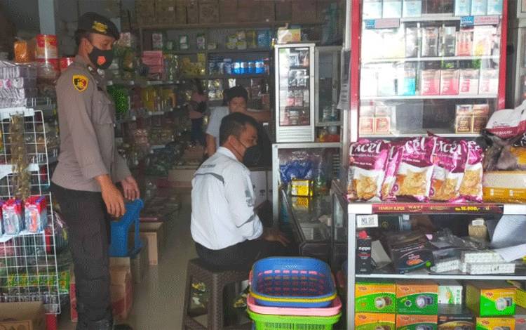 Polsek Rungan Imbau Pedagang Tidak Timbun Barang Penjualan