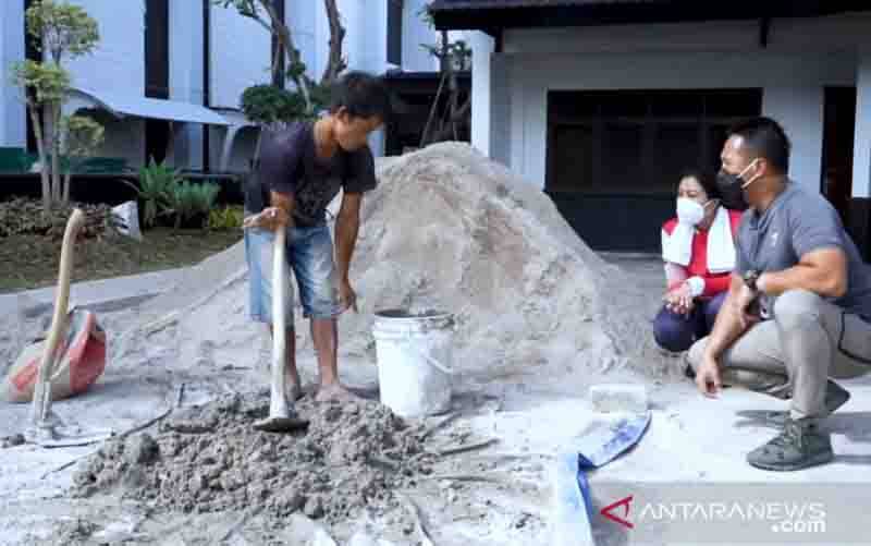 KASAD Beri Perhatian Pekerja Bangunan di Mabesad