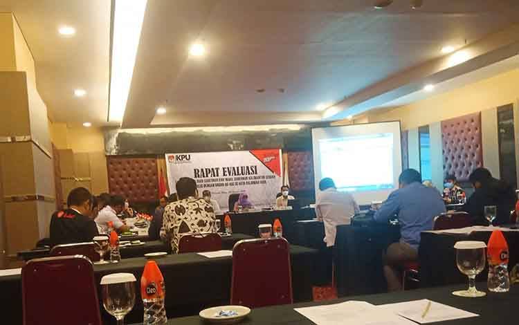 KPU Palangka Raya Evaluasi Pilkada Kalteng 2020