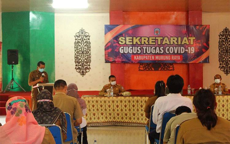 Bupati Murung Raya Kumpulkan Kepala Puskesmas Sampaikan Poin Penting