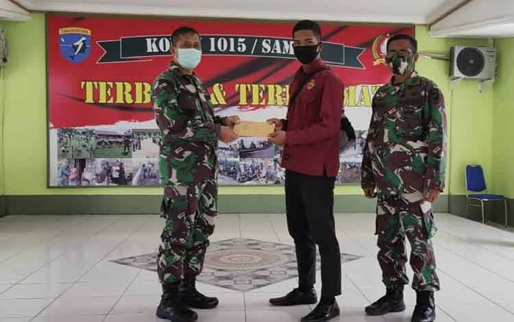 Kodim 1015 Sampit Bantu Korban Banjir Kalsel