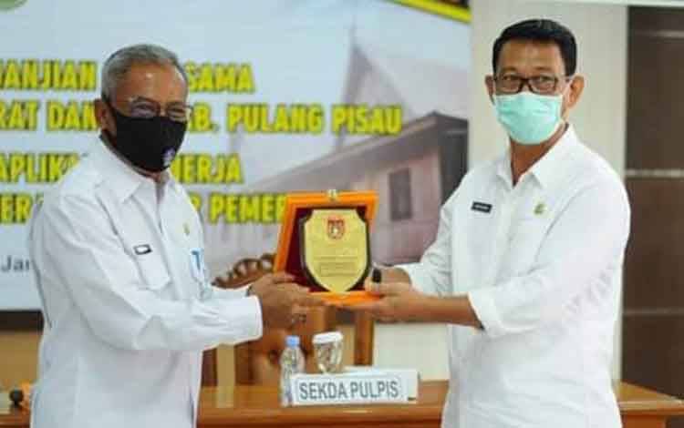 Adopsi Sistem Aplikasi e-Kinerja, Pulang Pisau Jalin Kerja Sama Dengan Pemkab Koba