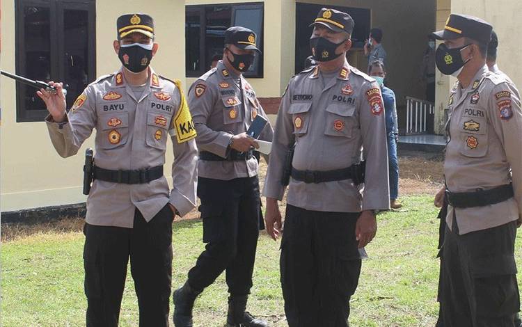Kapolres Seruyan Kunjungi Polsek Seruyan Hilir, Ini Yang Disampaikan