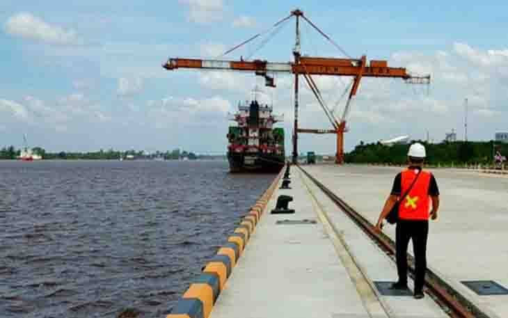 Pemkab Kotim Buka Jalan Khusus Angkutan Menuju Pelabuhan Bagendang