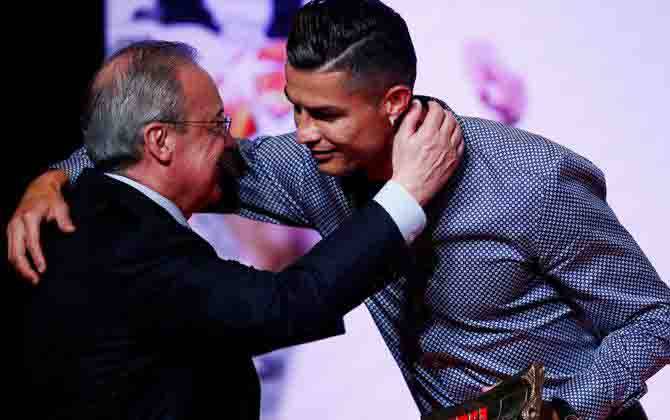 Menilik Reuni Cristiano Ronaldo dan Florentino Perez, Balik ke Real Madrid?