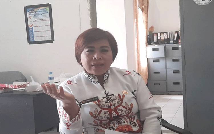 PKL di RTH Tidak Mau Tempati Pasar Yang Disiapkan Pemkab Gunung Mas