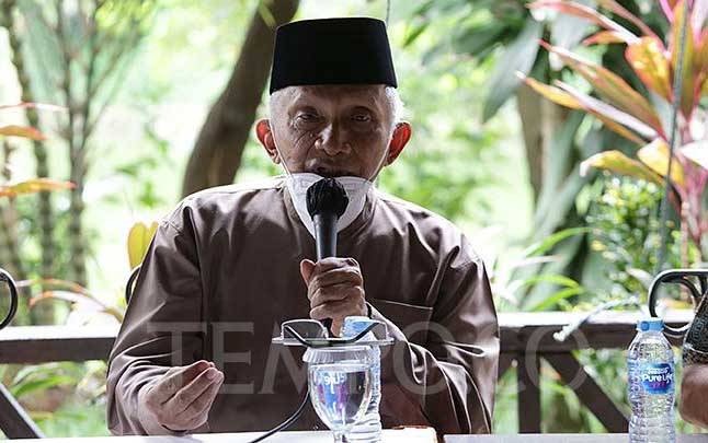 Polisi Cek Jumpa Pers Dihadiri Amien Rais Soal Penembakan Laskar FPI