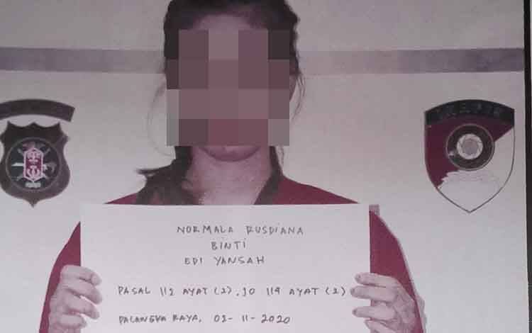 Perempuan 25 Tahun Jadi Kurir Setengah Ons Sabu