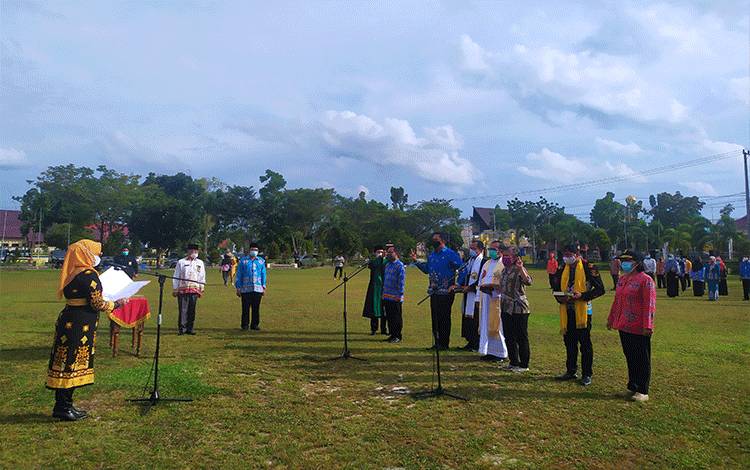 Ratusan Pejabat Eselon III dan IV Pemko Palangka Raya Dilantik