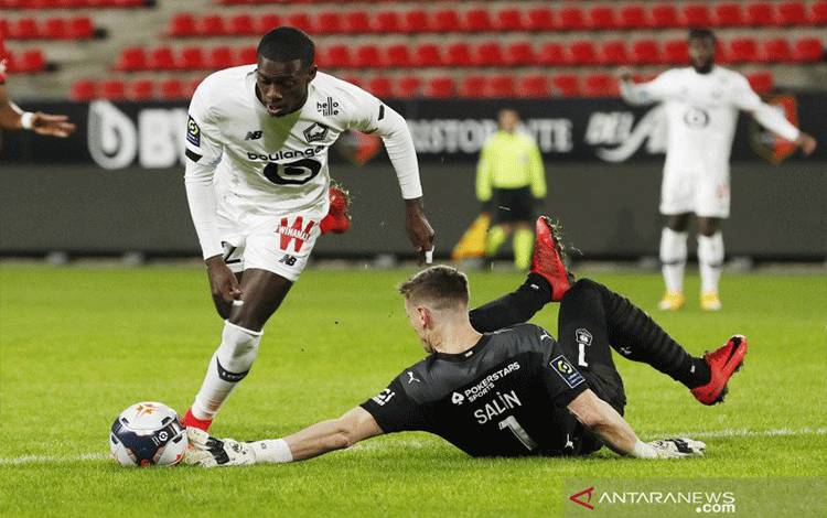 Lille Tempel Ketat PSG Berkat Kemenangan Tipis atas Rennes