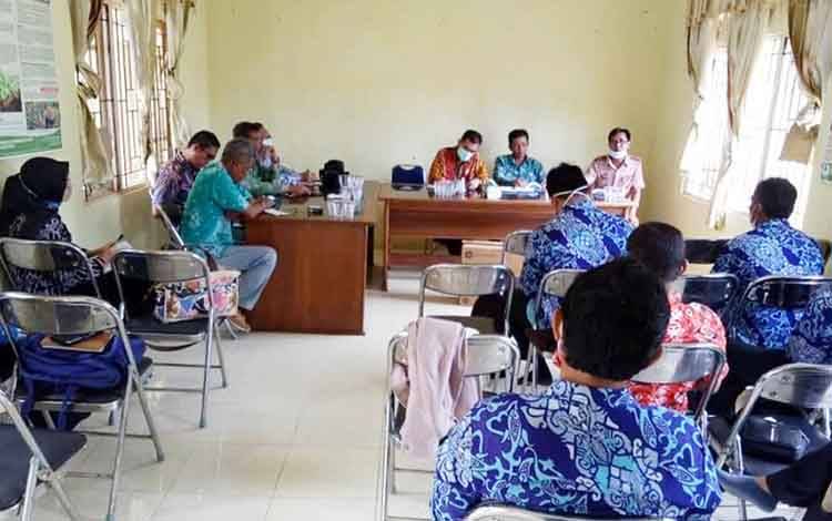 Dinas Pertanian Barito Utara Sosialisasikan Kegiatan Tahun 2021 BPP
