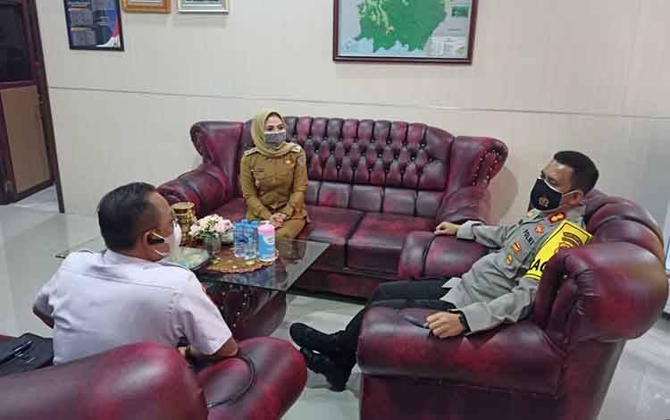 Wakil Bupati Seruyan Berkunjung ke Kapolres Seruyan