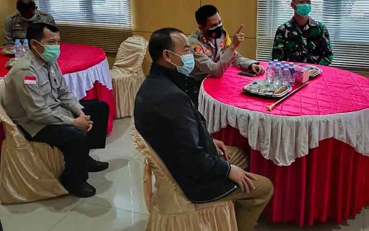 Bupati Seruyan Hadiri Sosialisasi Pencegahan Karhutla di Polres