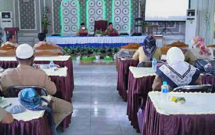 Kemenag Kapuas Fasilitasi Pemilihan Pengurus KKG PAI Periode 2021 - 2025