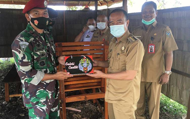 Komandan Pos TNI-AL Kuala Pembuang Pindah Tugas, Bupati Seruyan Sampaikan Ini