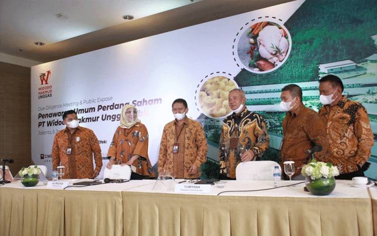 Widodo Makmur Unggas Tetapkan Harga IPO Rp180 Per Saham