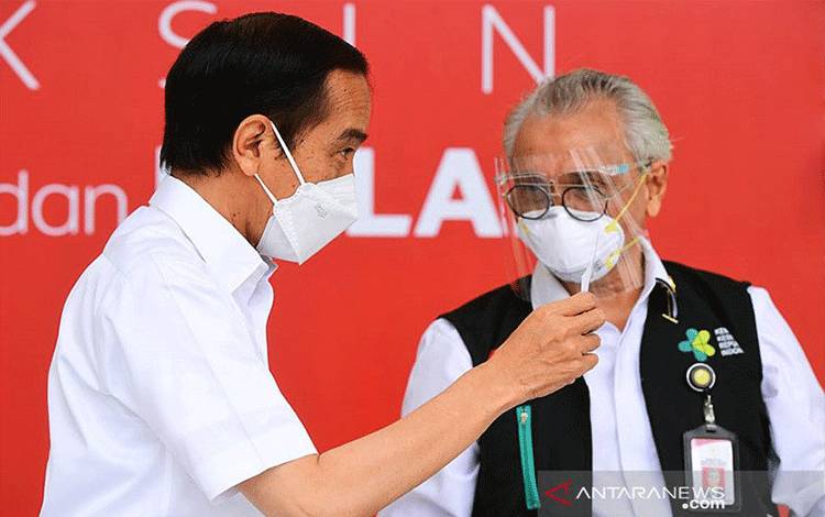 Presiden Sebut Vaksinasi COVID-19 ke Masyarakat Pertengahan Februari