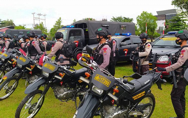 Polda Kalteng Kerahkan 580 Personel Antisipasi Keputusan MK