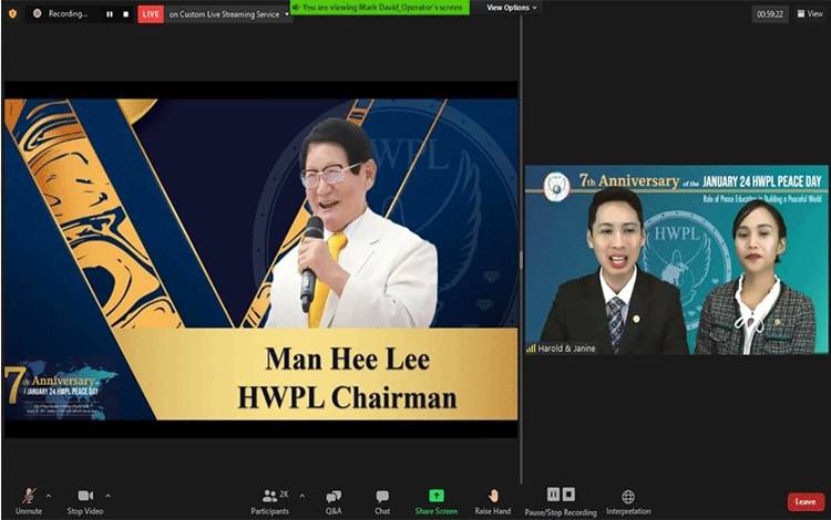 Konferensi Antarbenua 70 Negara Membahas Peran Pendidikan Perdamaian