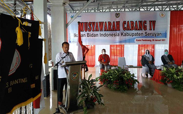 Bupati Seruyan Buka Muscab IV IBI Seruyan