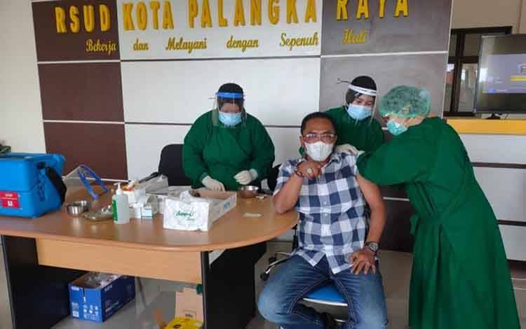 Sudah 2 Kali Divaksin Covid-19, Ini Kata Ketua DPRD Palangka Raya