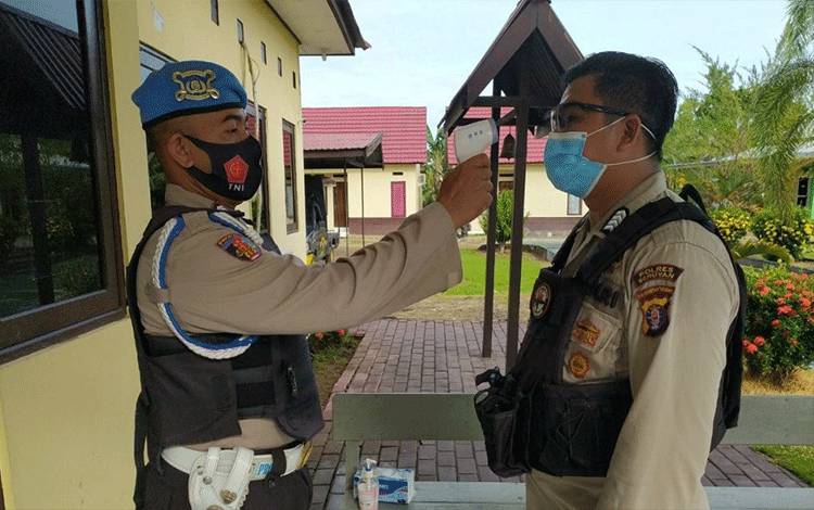 Polsek Seruyan Hilir Laksanakan Pendisiplinan Personel  ?