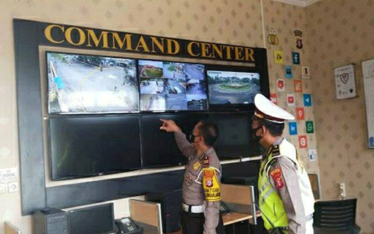 Satlantas Polres Kapuas Lakukan Koordinasi Rencana Program Tilang Elektronik