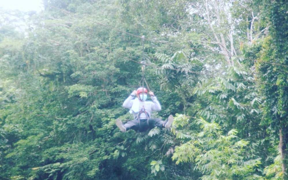 Ada Wahana Uji Adrenalin Baru Nih di Lamandau