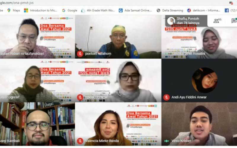 Doa Bersama Lintas Komunitas Dorong Kepedulian di Tengah Bencana