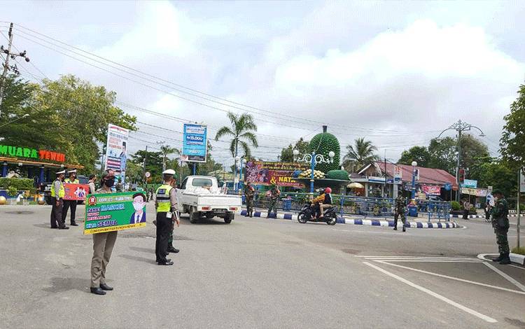 Warga Barito Utara Diedukasi Kesadaran Penerapan Prokes