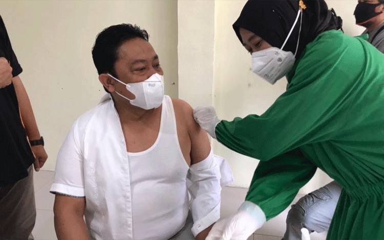Dinas Kesehatan Pulang Pisau Tergatkan Februari Seluruh Tenaga Kesehatan Terima Vaksinasi