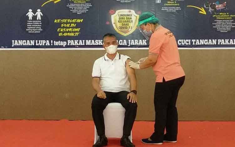 Vaksinasi Covid-19 di Lamandau Resmi Dimulai Hari Ini