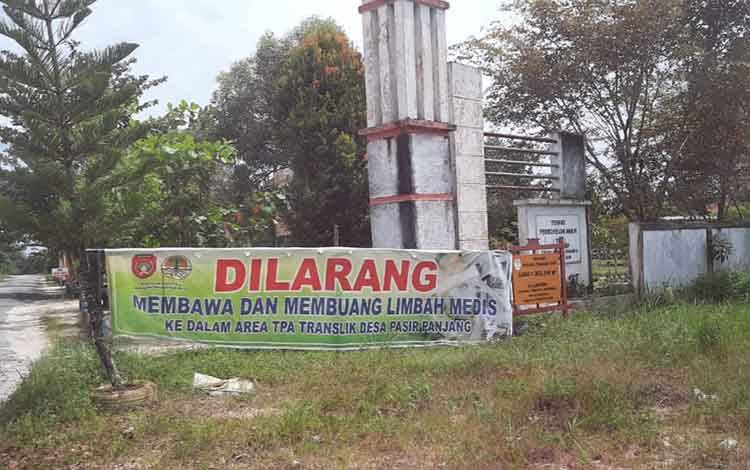 DLH Pasang Spanduk Larangan Limbah Medis Dibuang di TPA