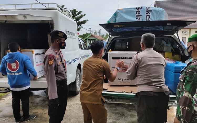 Dinas Kesehatan Barito Selatan Sudah Distribusikan Vaksin Sinovac ke 12 Puskesmas