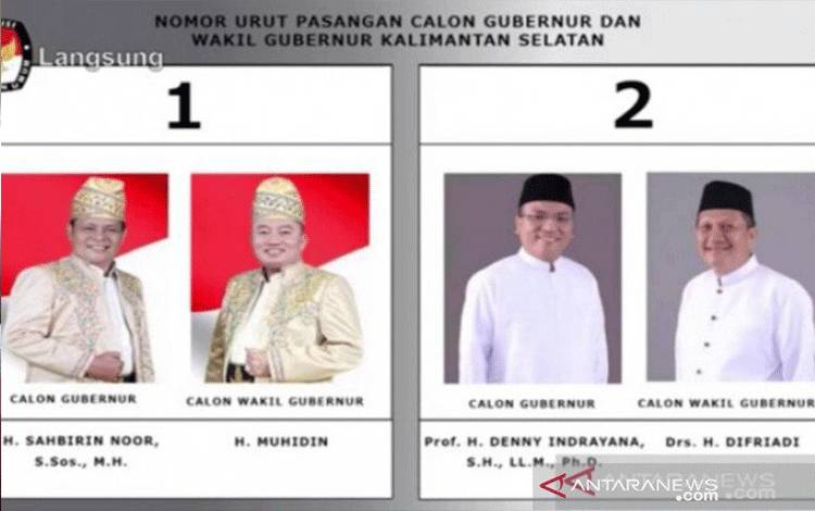 Sahbirin-Muhidin Minta MK Tolak Gugatan Denny-Difriadi, ini Alasannya