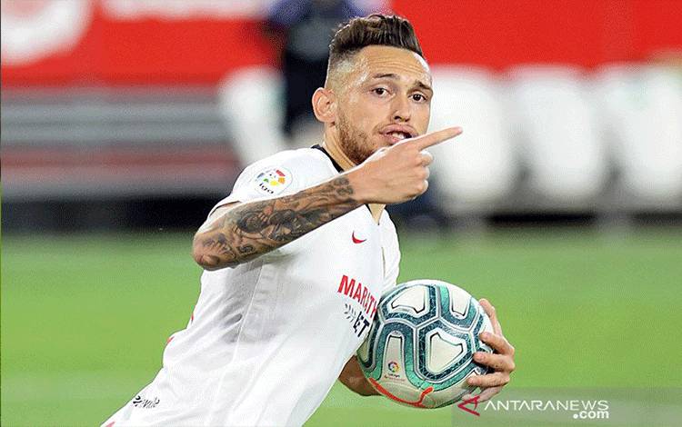 Lucas Ocampos Antar Sevilla ke Semifinal Copa del Rey