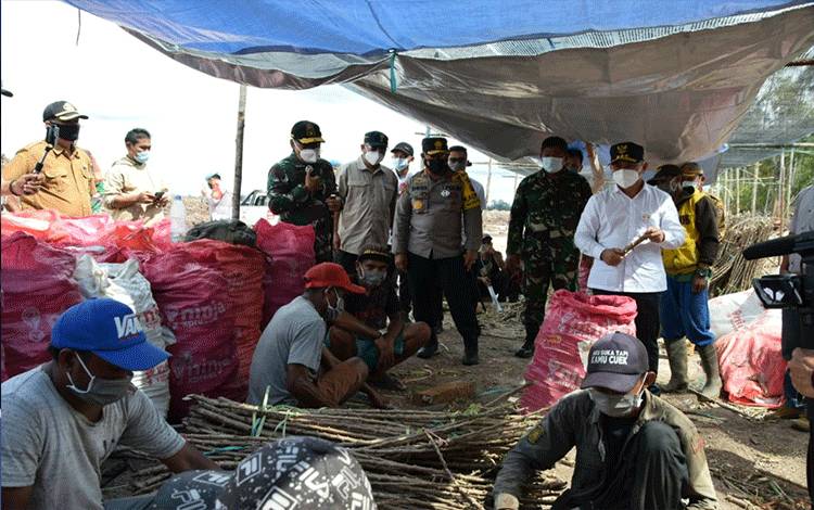Gubernur Kalteng Ajak Masyarakat Optimistis?Dukung Pengembangan Food Estate