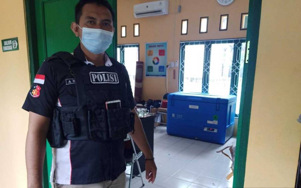 Gudang Penyimpanan Vaksin Covid-19 di Puskesmas Dijaga Ketat
