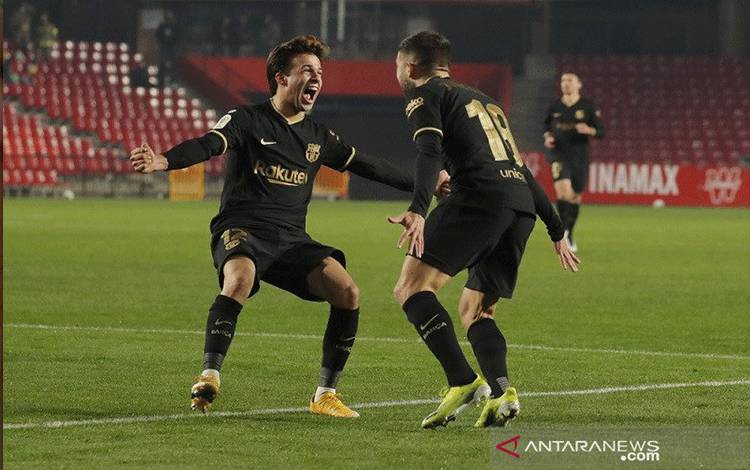 Barcelona Kewalahan Singkirkan Granada Menuju Semifinal Copa del Rey