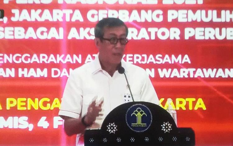 Ini Pesan Menkumham Bagi Media Mainstream di Tengah Disrupsi Media Sosial