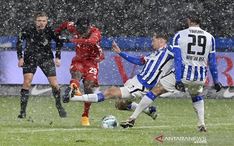 Gol Tunggal Coman Pastikan Raihan Tiga Poin Bayern di Berlin