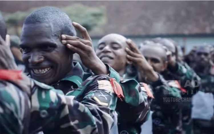 1.000 Calon Bintara Asli Papua Digembleng Disejumlah Rindam