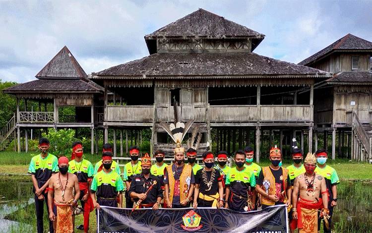 PBB Banama Kalteng Kampanyekan Vaksinasi, Cegah Karhutla dan Anti Radikalisme