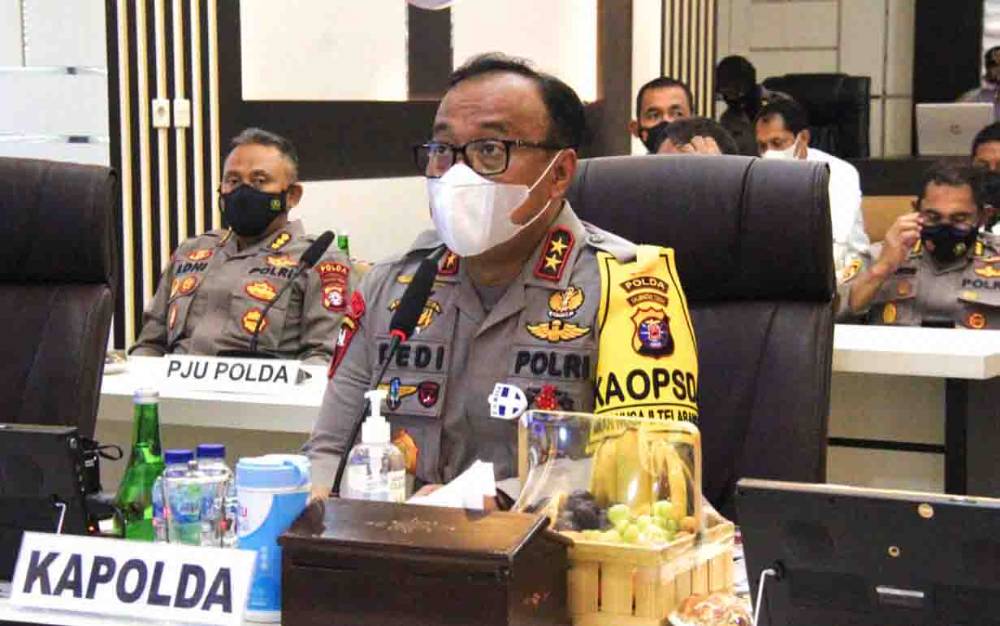 Kapolda Kalteng Pimpin Rakor Terkait PPKM Berbasis Mikro