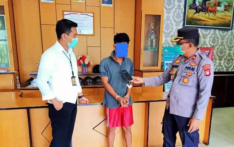 Polsek Pahandut Ringkus Pelaku Pencurian