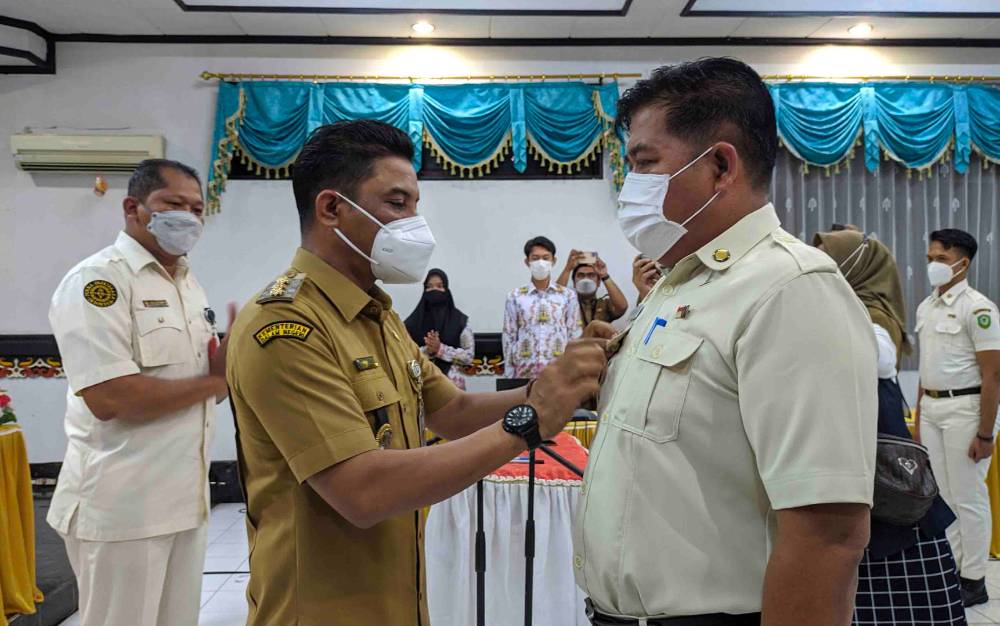 Bupati Lantik dan Kukuhkan Purna Paskibraka Indonesia Kotim