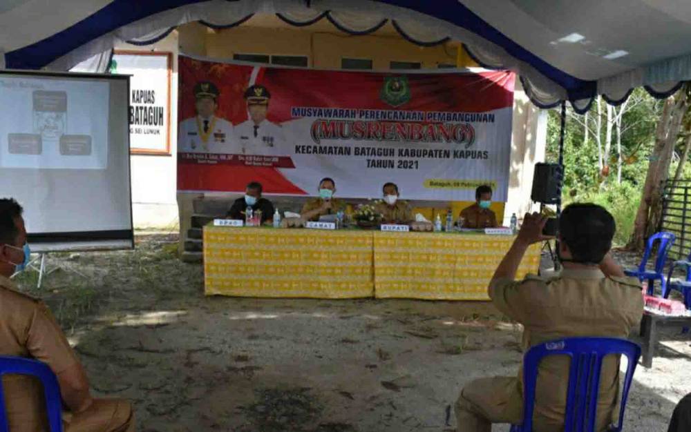 Musrenbang Kecamatan Bataguh Didominasi Usulan Bidang Infrastruktur