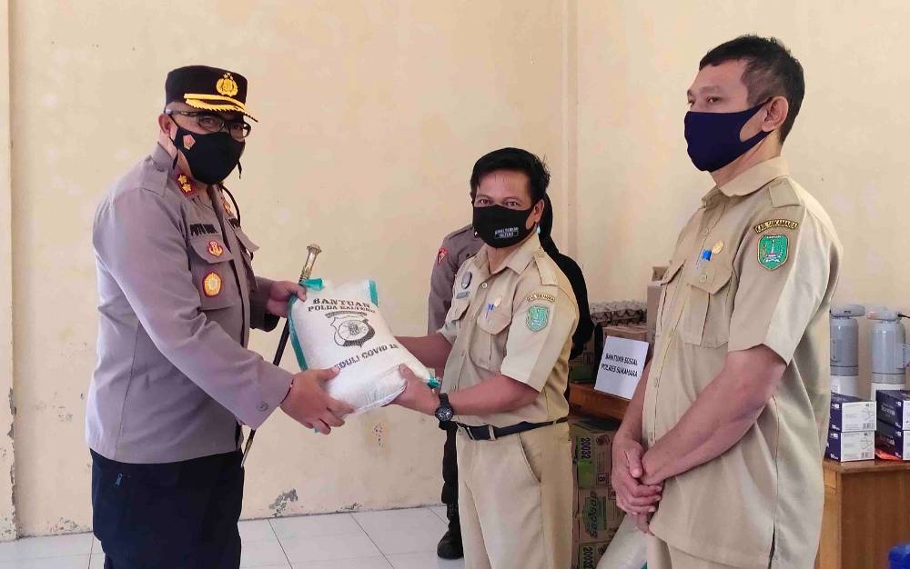 Kapolres Sukamara: Zona Merah Fokus Dalam Pelaksanaan PPKM Skala Mikro