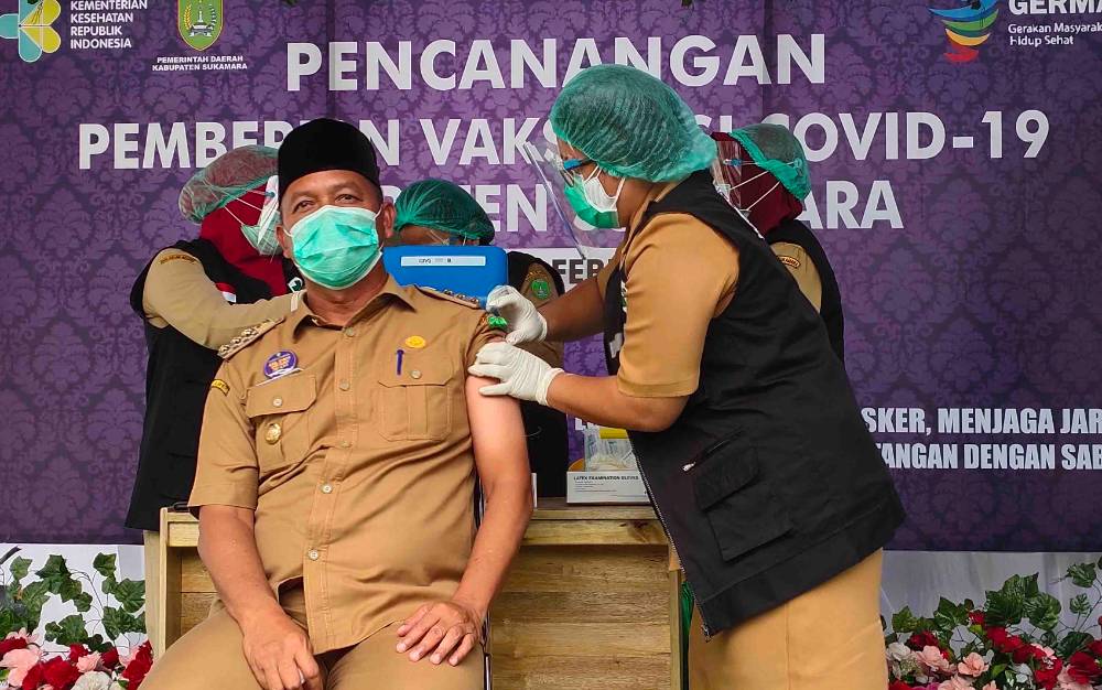 Pelaksanaan Vaksinasi Covid-19 Sukamara Capai 60 Persen